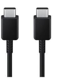 Samsung adatkábel, type-c - type-c, 3a, 25w, gyorstöltő, 180cm, fekete (EP-DW767JBEB)