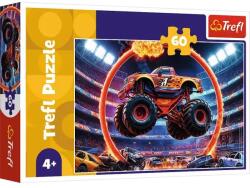 Trefl Trefl: Monster Truck - 60 darabos kirakó (17404) - jateknet