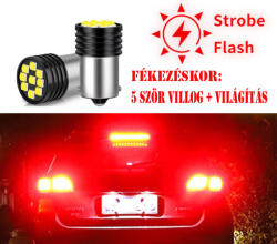 Autolife 5 X Villog SMD-1157-9SMD 21/5W - fehér -STROBE- 12V (22124) - olaj