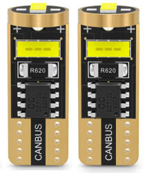 Autolife SMD-T10-2025-3SMD - T10/W5W Helyzetjelző - CANBUS - 12/24V - 2DB-os (19360)