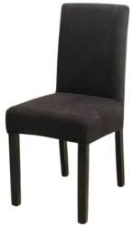  Sunflower® székhuzat, univerzális, rugalmas, bársony, fekete (CHV-013_fekete)