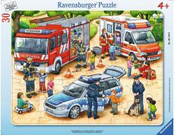 Ravensburger 30 db-os keretes puzzle - Izgalmas hivatások (06144) (06144)