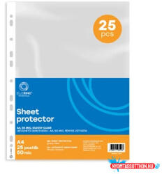 BLUERING Genotherm lefűzhető, A4, 50 micron fényes víztiszta Bluering® 25 db/csomag, (61375) - nyomtassotthon