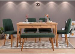 ASIR GROUP Étkezőgarnitúra 6 db Costa Atlantic Zöld