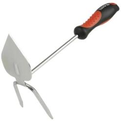 TOYA kézi kapa + kultivátor nyéllel 320 mm krómozott