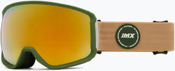 IMX Скиорска маска IMX Peak green matt/sand/gold irridium/brown