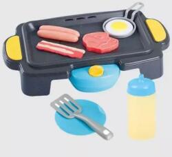 Playgo Playgo: Set grătar de masă cu efect sonor de frigere Bucatarie copii