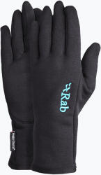 Rab Mănuși de trekking pentru femei Rab Power Stretch Pro black
