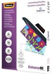 Fellowes ImageLast lamináló tasak, A3, 80 mikronos, 100 darabos csomag