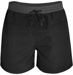 Urban Classics Férfi Rövidnadrág Fürdőnadrág Fekete Szürke XL (SZORTY KĄPIELÓWKI URBAN ACE CZARNE SZARY PAS)