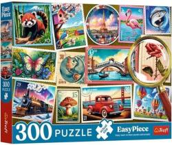 Trefl Bélyeggyűjtemény Easy Piece 300db-os puzzle - Trefl (23100)