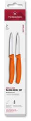 Victorinox - SWISS CLASSIC konyhai zöldségkés-készlet, 8 cm, 2 db, narancssárga 6.7699. 2C1 (GG779)