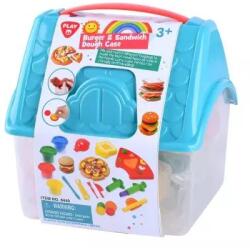 Playgo Playgo: Házikós gyurmakészlet - hamburger, pizza