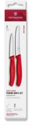 Victorinox - SWISS CLASSIC 2 darabos zöldségkés készlet, piros 6.7111. 2C1 (GG767)