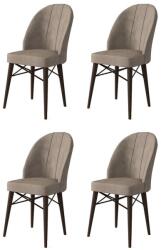 ASIR GROUP Étkezőszék Szett 4 db Ritim - Cappuccino, Barna
