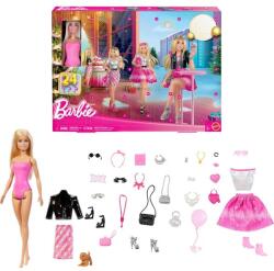 Mattel Barbie Calendarul de Advent de Modă 2025 (25JFL63) Papusa Barbie