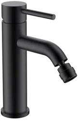 Besco Baterie bideu monocomanda, fara ventil, negru mat, Besco Veo BB-V-CZ BB-V-CZ (BB-V-CZ)