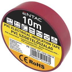 Entac Szigetelőszalag ENTAC 19mmx10m piros EIT-1319-10M-R (EIT-1319-10M-R)