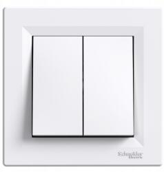 Schneider Electric Schneider Asfora Dupla csatlakozó kerettel fehér EPH0300121 (EPH0300121)