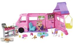 Mattel Rulota de vis Barbie cu cort (25HRJ78) Papusa Barbie