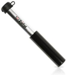 Zéfal Air Profil FC02 alumínium teleszkópos minipumpa, 8 bar, minden szeleptípushoz, ezüst-fekete színű