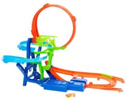 Mattel Hot Wheels Stunt Trucks légi ütközés Pálya (25JFD12)