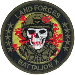 TM Patch - emblemă Battalion X 86 x 86 mm