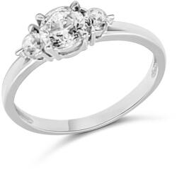 ÉkszerM Fehérarany Gyűrű (méret: 59) AU 95291