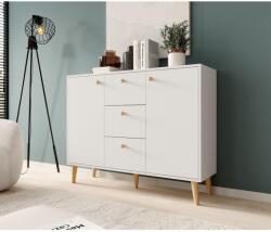 ADRK Komód BESA, Fehér, Bükk - sprintbutor