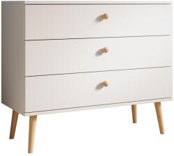 ADRK Beni komód, Fehér, Fehér - sprintbutor