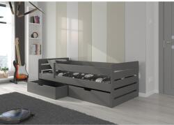 ADRK BEMMA ágy 180x80, Grafitszürke - sprintbutor