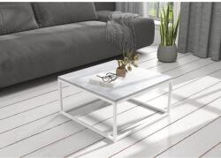 ADRK BELTEN 65x65 kávéasztal, Fehér, Beton - sprintbutor