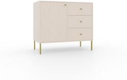 ADRK Tili 1D 3S Komód, Homokbézs, Homokbézs - sprintbutor