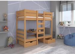 ADRK BART emeletes ágy matracokkal 200x90, Bükk