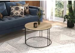 ADRK NOEL kávéasztal, Fekete, Sonoma