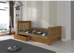 ADRK CARMEL ágy matraccal 200x90, Tölgy, Tölgy - sprintbutor