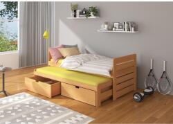 ADRK Dupla ágy matracokkal TOMI 180x80, Bükk - sprintbutor