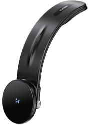 Wozinsky Mágneses Autós Tartó és 15W MagSafe Induktív Töltő - Fekete (WCZ2Y2S)