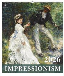 TopTimer Naptár, fali, TOPTIMER, "Impresszionisták (23T9600-005)