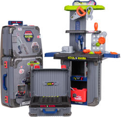 Inlea4Fun Szerszámos asztal kiegészítőkkel 2 bőröndben COOL TOOLS (RA-ZWA.008-602A)