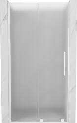 Mexen Velar L, tolózuhanyajtó nyílásig 90 cm, 8 mm-es matt üveg, fehér matt, 871-090-003-31-20 (871-090-003-31-20)