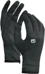 ORTOVOX Mănuși ORTOVOX 185 Rock'N'Wool Glove Liner damă, black raven (L)
