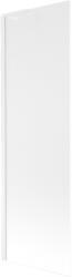 Mexen Next L, 1 szárnyú kádparaván 60 x 150 cm, 6 mm-es mattüveg, fehér profil, 895-060-000-03-30-20 (895-060-000-03-30-20)