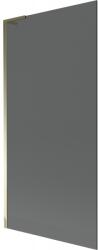 Mexen Next L, 1 szárnyas kádparaván 90 x 150 cm, 6mm szürke üveg, arany fényes profil, 895-090-000-03-40-50 (895-090-000-03-40-50)