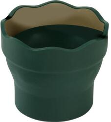 Faber-Castell Ecsettál, műanyag, FABER-CASTELL "Click&Go", zöld (TFC181520)