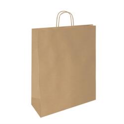 Folia Papírtáska sodrott füles 31x11x42cm natúr, német FOLIA márka