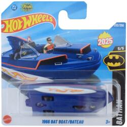 Mattel Hot Wheels: Bat Boat 1966 mașinuță albastră 1/64 - Mattel (5785/HYW57)