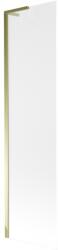 Mexen Next L, 1 szárnyú kádparaván 50 x 150 cm, 6 mm-es matt üveg, arany fényes profil, 895-050-000-03-30-50 (895-050-000-03-30-50)