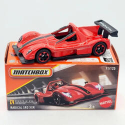 Mattel Matchbox Radical SR3 XXR kisautó papírdobozban (JBV55)