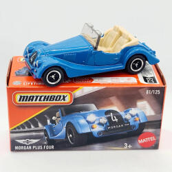 Mattel Matchbox Morgan Plus Four kisautó papírdobozban (JBV61)
